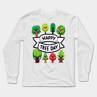 Arboreal Joy: Grow Green Long Sleeve T-Shirt